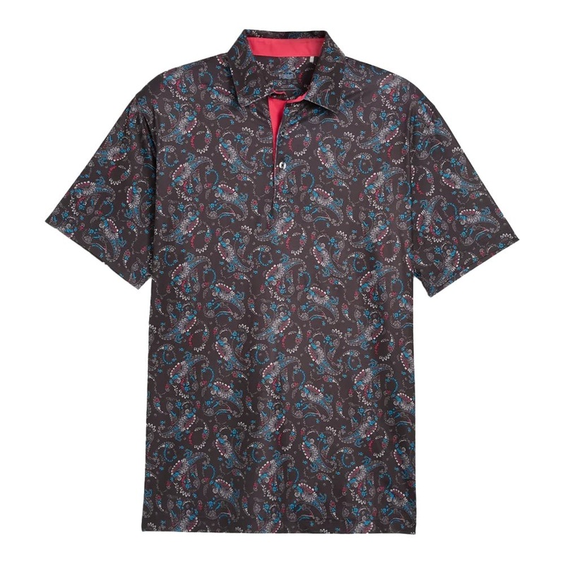 Puma Cloudspun Paisley Golf Polo