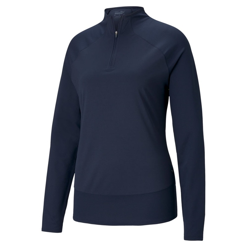Puma Womens Mesh Golf 1/4 Zip (On-Sale)
