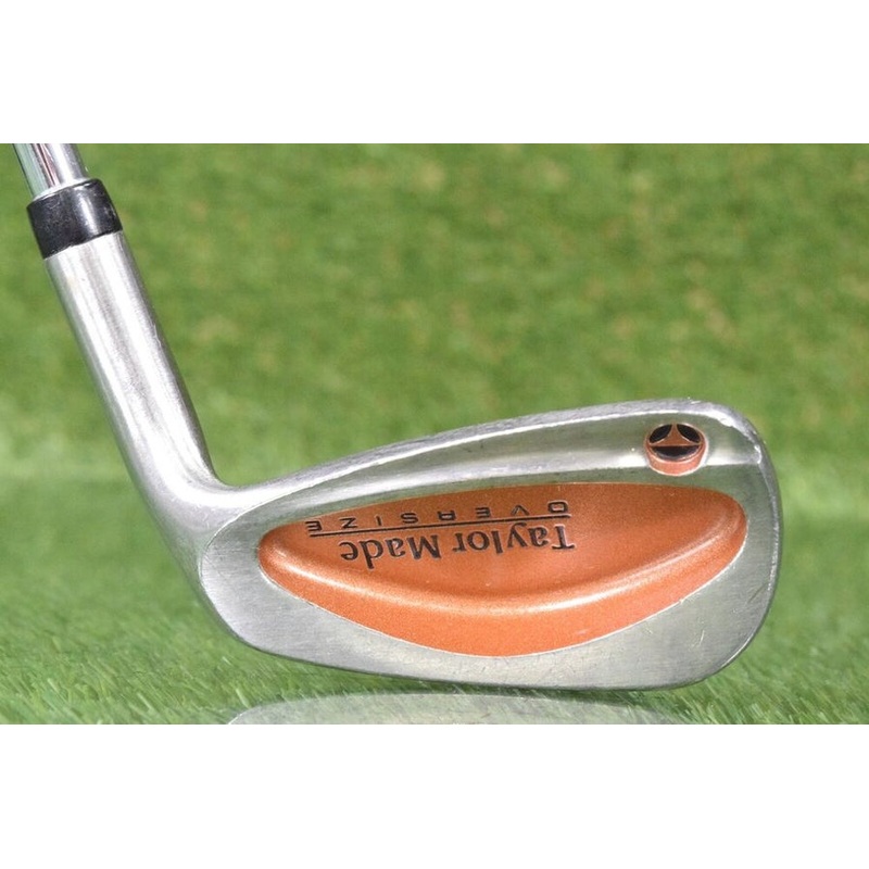 TAYLORMADE BURNER OVERSIZE 9 IRON PRECISION RIFLE R-80 REGULAR FLEX STEEL SHAFT