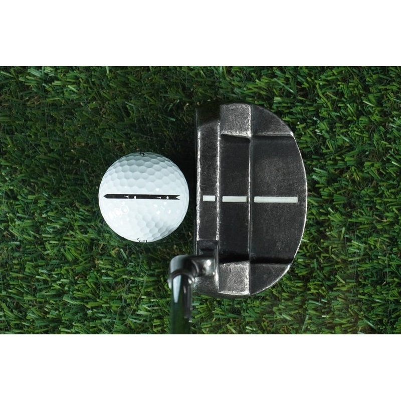 WILSON STAFF 8885 BLK MALLET PUTTER 35 BLACK STEEL SHAFT SUPER STROKE GRIP RH