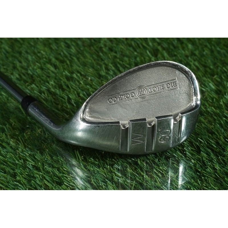 BIG SHOT GOLF COMPANY LOB WEDGE TRUE TEMPER STEEL SHAFT 60 RH ~ L@@K!!