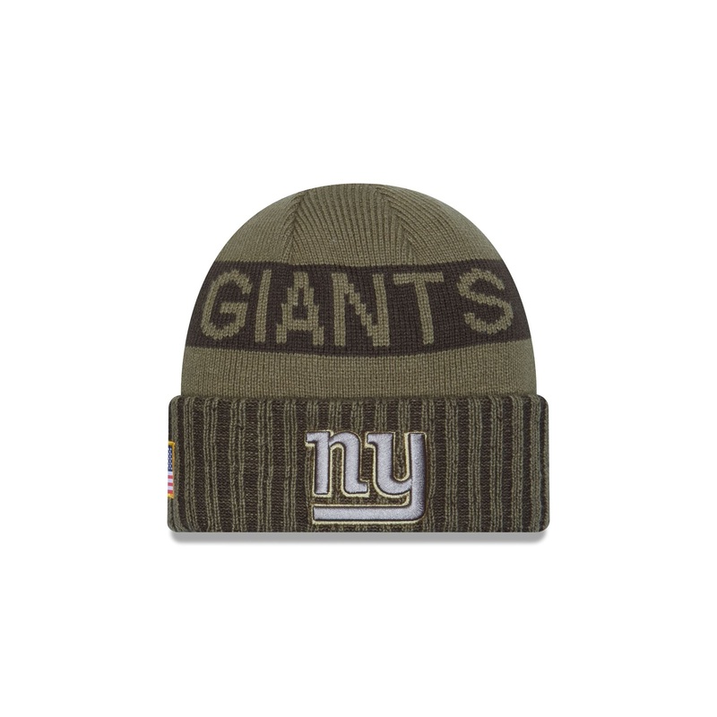 New York Giants 2025 Salute to Service Cuff Knit Hat