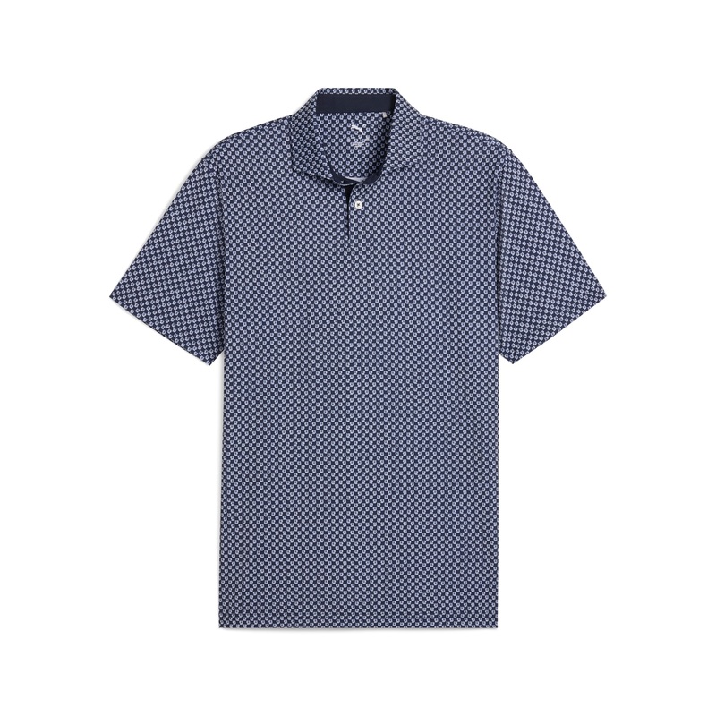 Puma Men’s MATTR Micro Floral Polo Golf Shirt