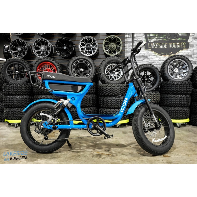 2025 Icon EV Electric Bicycle Caribbean Blue PN# 165322320000158