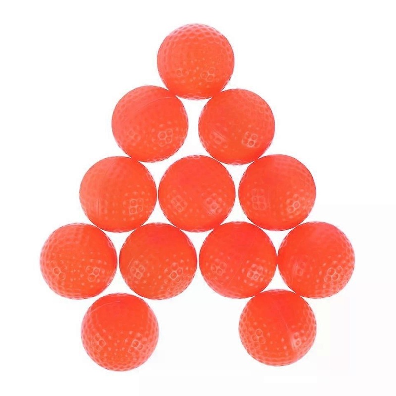 Golf Ball Training Balls, 12 Pcs High Visibility Golfing Practice Balls