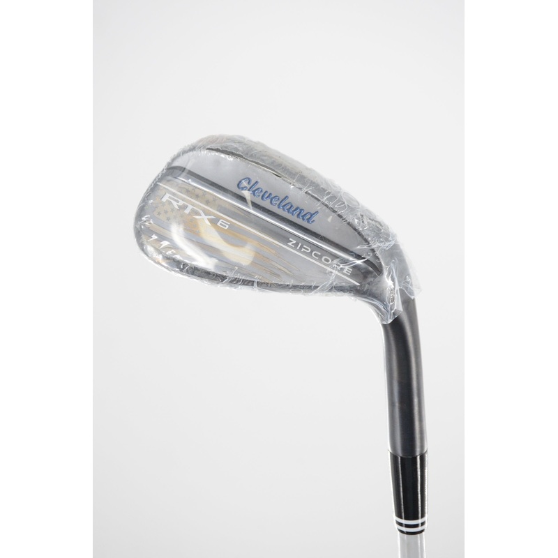 NEW Women’s Cleveland RTX 6 ZipCore Black Satin 56 Degree Wedge W Flex 34