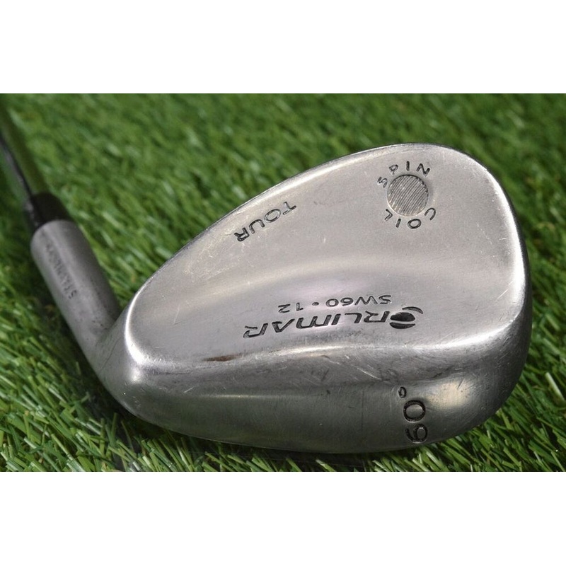 ORLIMAR TOUR COIL SPIN 60 12 LOB WEDGE TRUE TEMPER REGULAR FLEX STEEL SHAFT