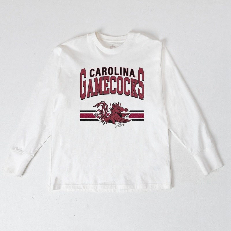 SOUTH CAROLINA GAMECOCKS SWIFT STRIKE ESSENTIAL RELAXED FIT LONG SLEEVE TEE