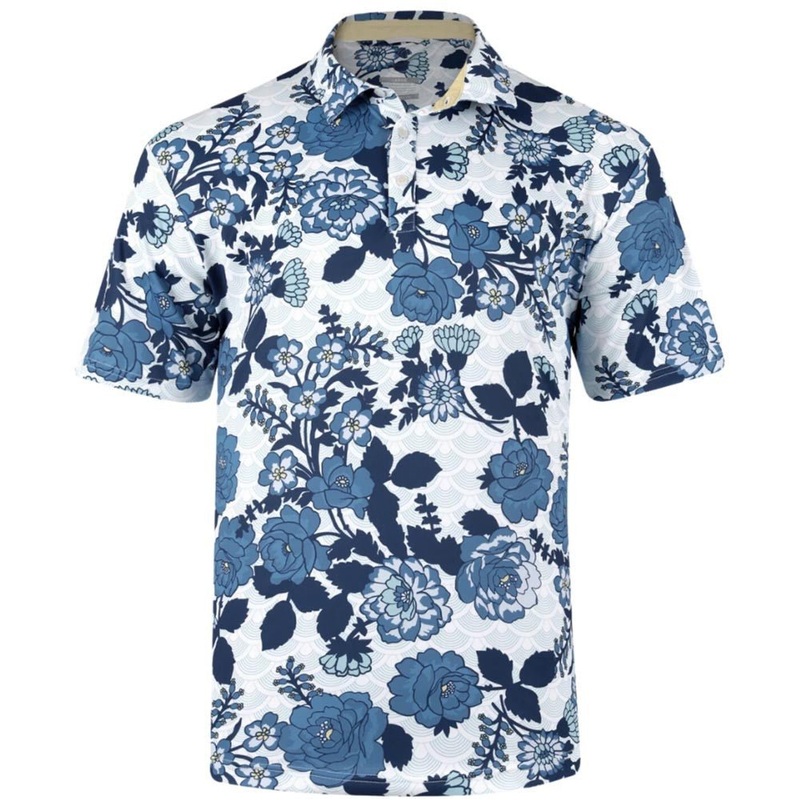 Swannies Bailey Golf Polo|Blue|Small|Medium|Large|X-Large|XX-Large|XXX-Large