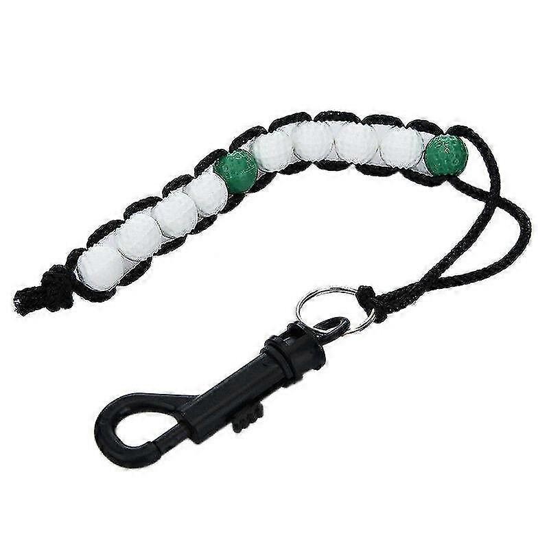 Golf Ball Counter Golf Beaded Scorer Plastic Golf Ball Putter Counter