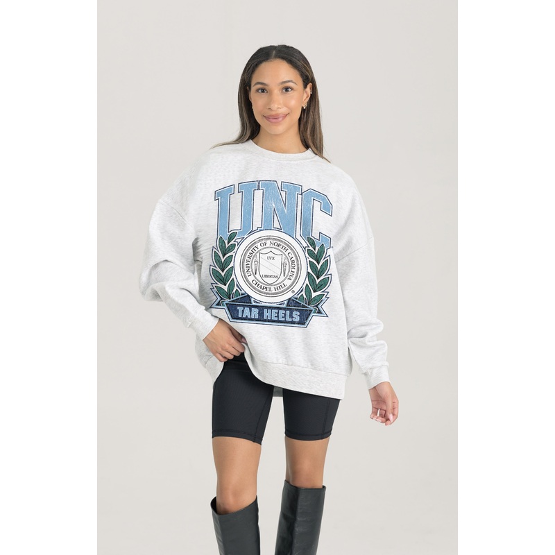 NORTH CAROLINA TAR HEELS Heritage Fleece Crewneck Pullover