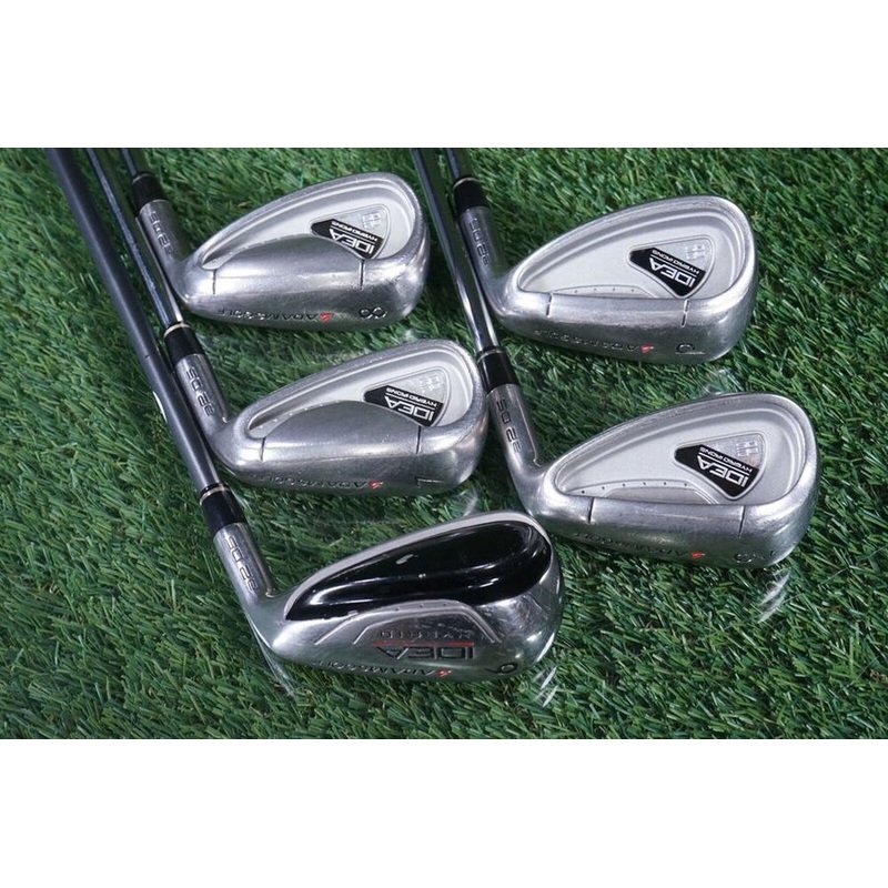 ADAMS GOLF IDEA A2 OS HYBRID IRON SET 6-PW ADAMS REGULAR TT LITE SHAFTS ~ L@@K!!