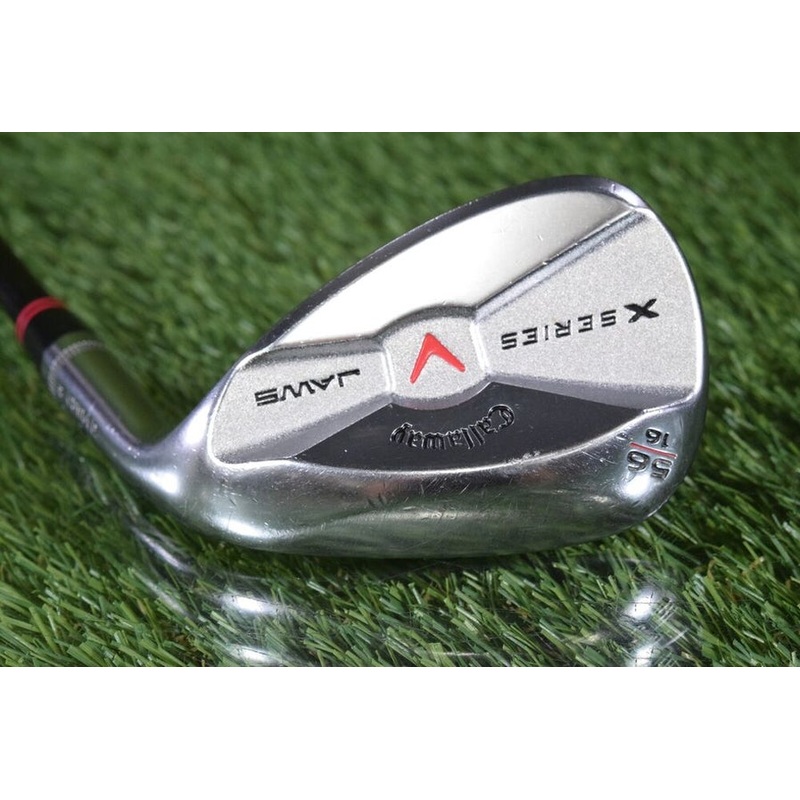 CALLAWAY JAWS X SERIES 56 16 SAND WEDGE S FUJIKURA 95ST WEDGE FLEX SHAFT CHROME