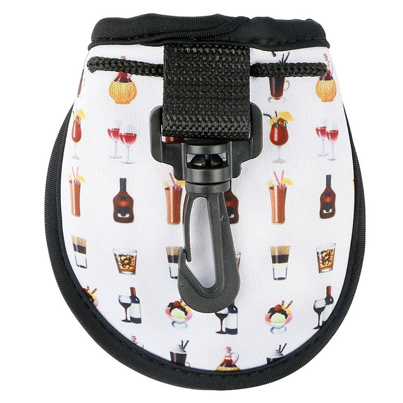 Golf Ball Storage Pouch Golf Ball Holder Container Portable Golf Accessories