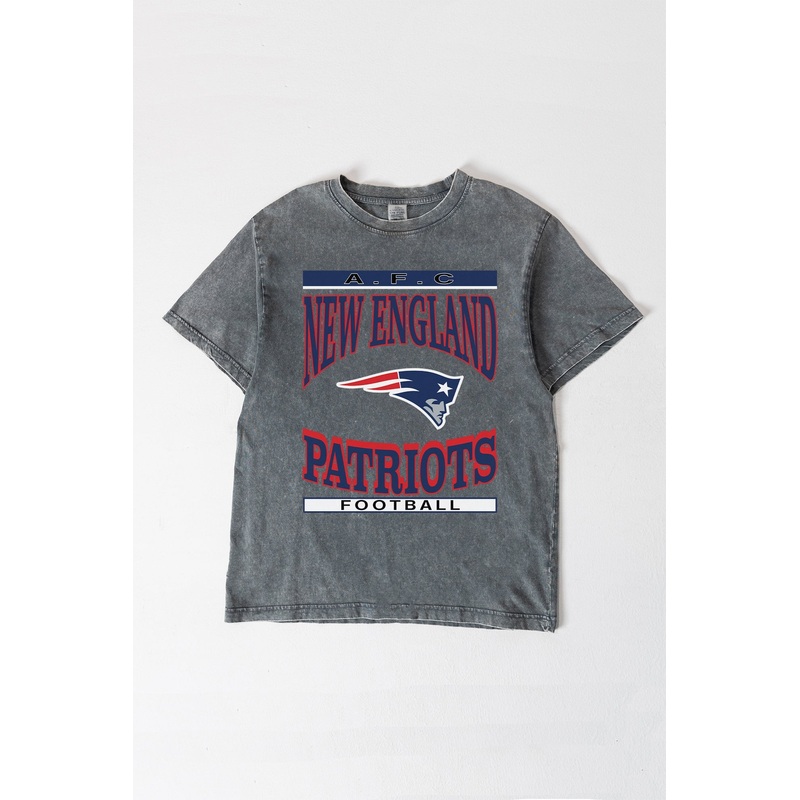NEW ENGLAND PATRIOTS CLASSIC GRIND WASHED RELAXED FIT TEE