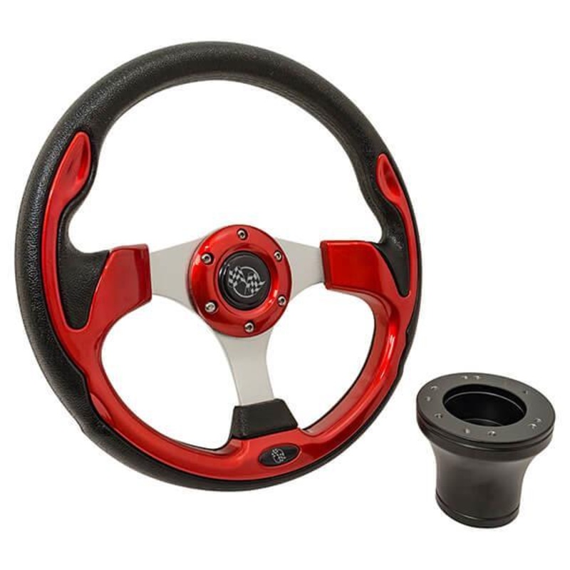 Yamaha Rally Red Steering Wheel Kit (G16-Drive2) PN# 06-060