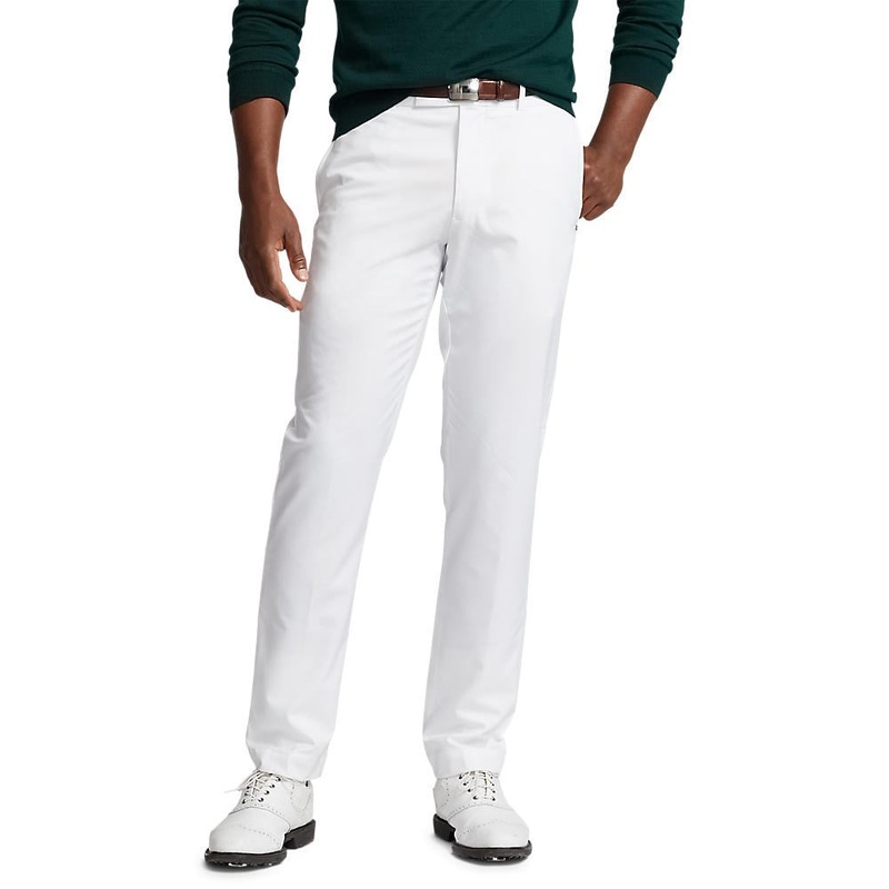 RLX Ralph Lauren Athletic Lightweight Stretch Cypress Golf Pants – Pure White