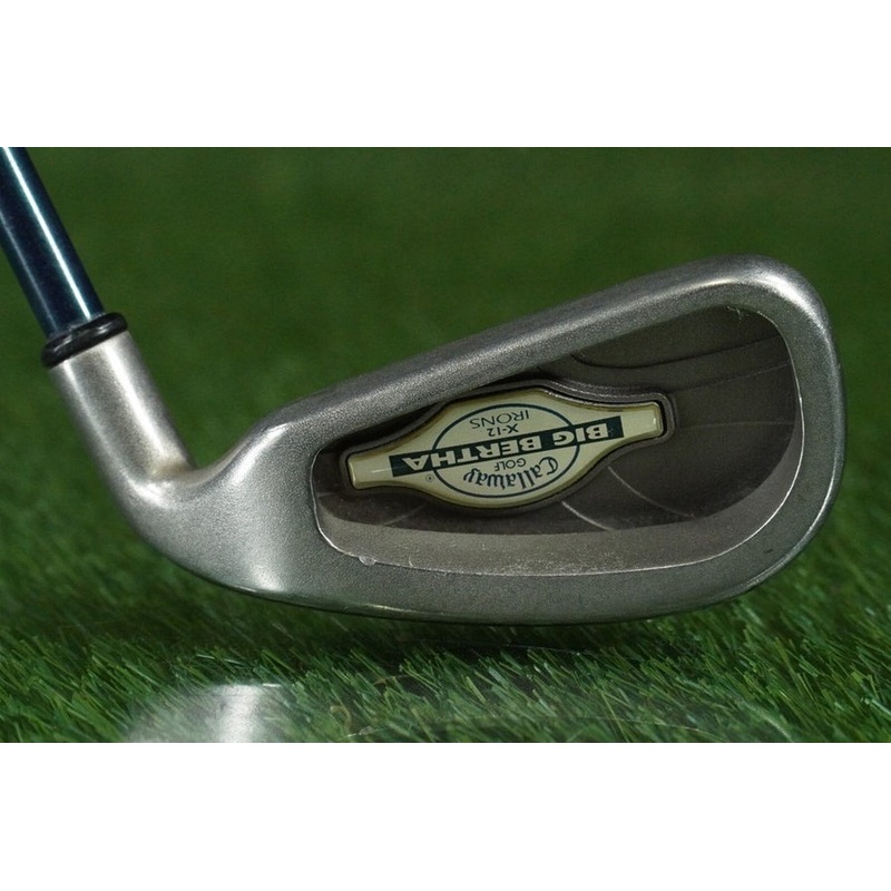 CALLAWAY GOLF BIG BERTHA X-12 IRONS 6 IRON WOMEN’S LADIES GEMS 99 GRAPHITE RH