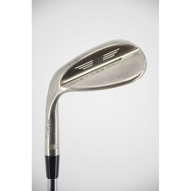 Lefty Titleist Vokey SM8 Brushed Steel 58 Degree Wedge Wedge Flex 35