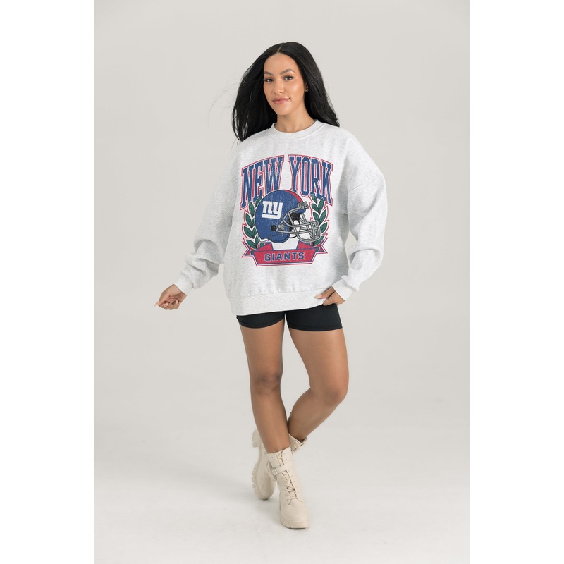 NEW YORK GIANTS Heritage Fleece Crewneck Pullover