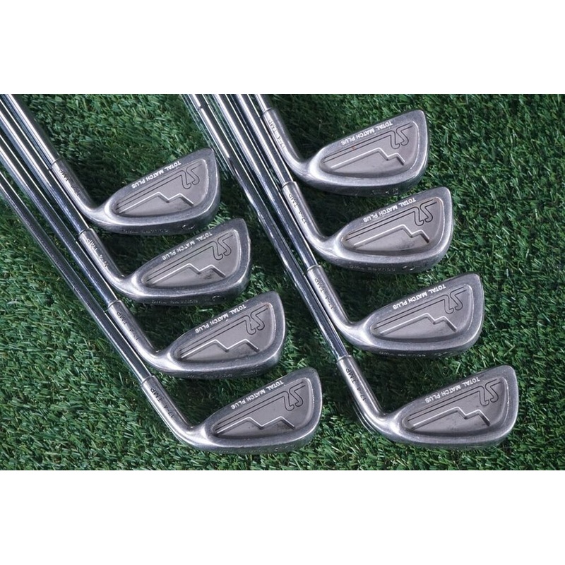 SQUARE TWO TOTAL MATCH PLUS IRON SET 3-P TMP REGULAR FLEX SHAFTS ~ L@@K!!