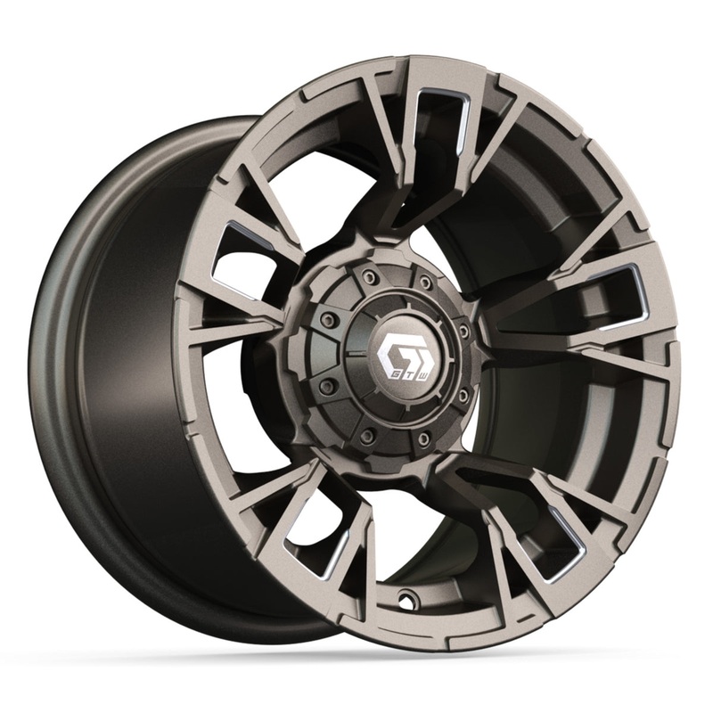 12 GTW Vandal Satin Bronze with Machined Accents Wheel
