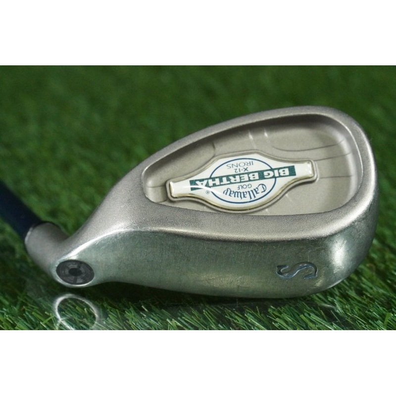 CALLAWAY GOLF BIG BERTHA X-12 IRONS SAND WEDGE S WOMEN’S LADIES GEMS 99 RH