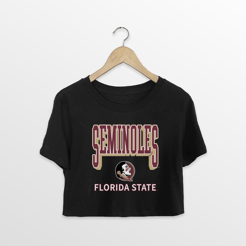 FLORIDA STATE SEMINOLES PURE VICTORY CLASSIC CROP TEE