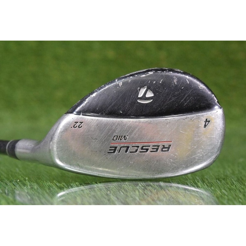 TAYLORMADE RESCUE MID 22 4 HYBRID W/ REGULAR FLEX GRAPHITE SHAFT
