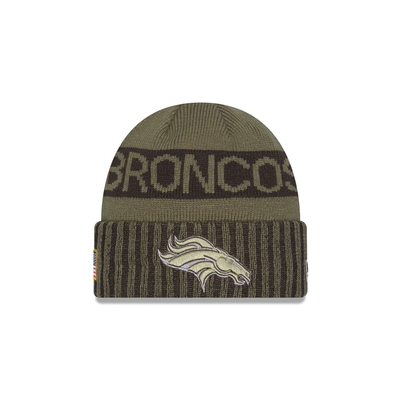Denver Broncos 2025 Salute to Service Cuff Knit Hat