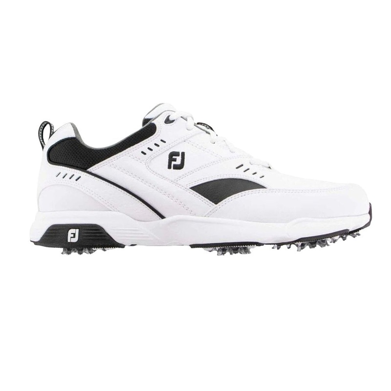 FootJoy Men’s Golf Sneaker|White Black|Black|Medium|Wide|X-Wide