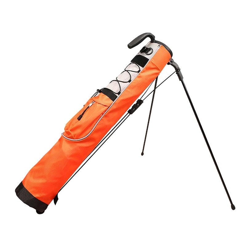 Golf Stand Carry Bag Large Capacity Lightweight Golf Stand Bag for Men Women orange