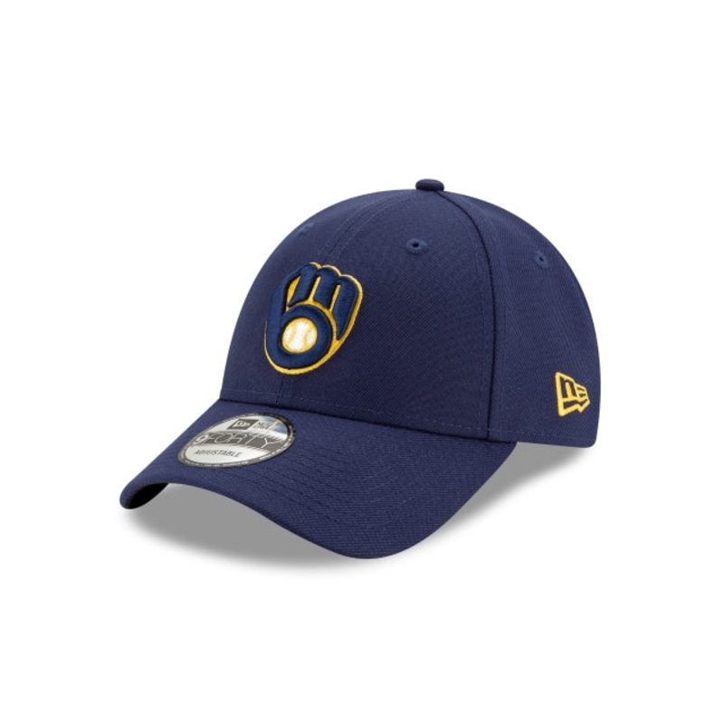 Milwaukee Brewers The League 9FORTY Stretch Fit Hat