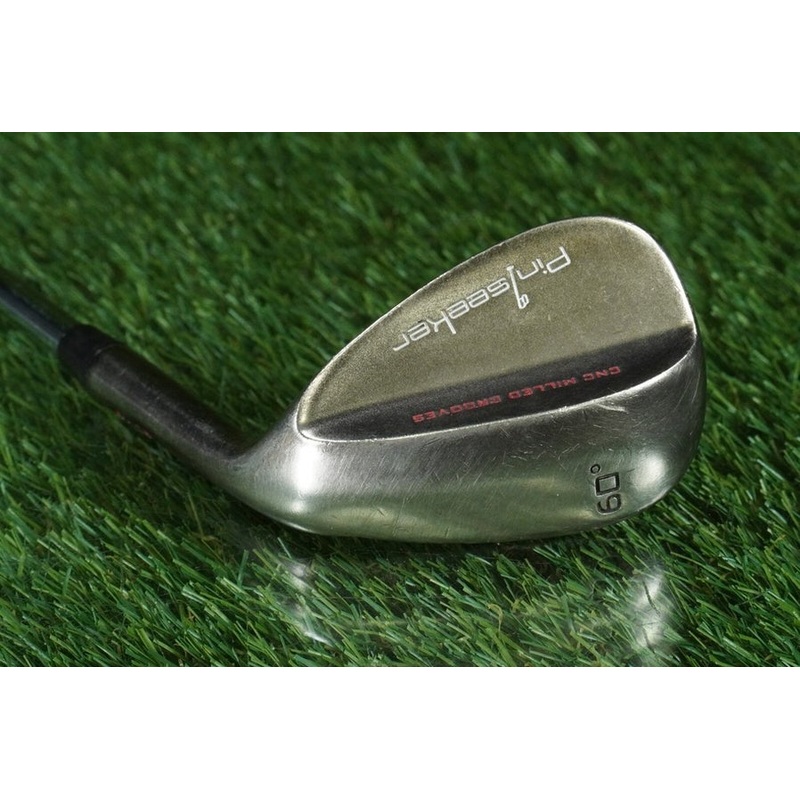 PINSEEKER LOB WEDGE CNC MILLED GROOVES PINSEEKER STEEL 60 6 RH