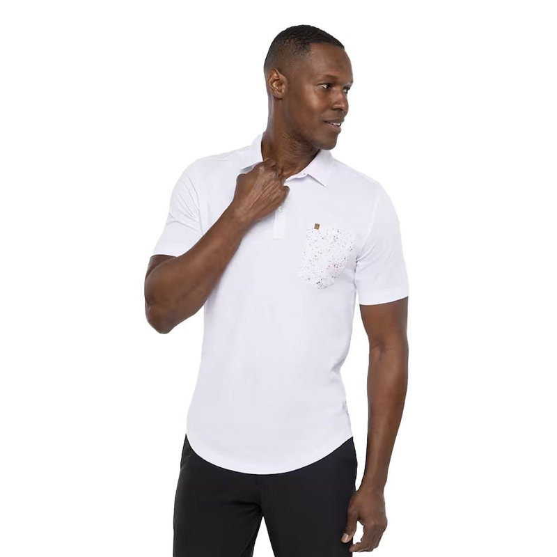 Travis Mathew Splatter Pocket Golf Polo
