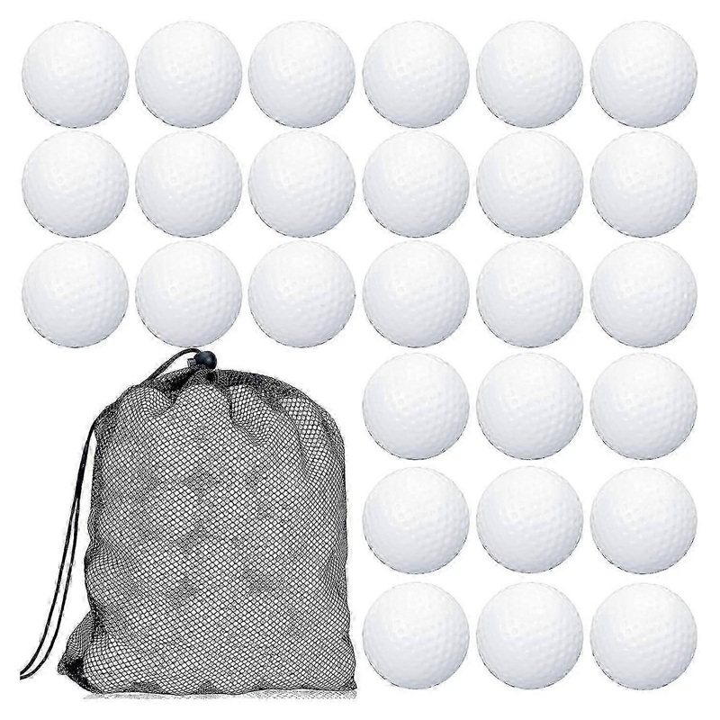 100-Piece Practice Golf Balls with Mesh Bags – Hollow Golf Ball Training Kit for Golfers