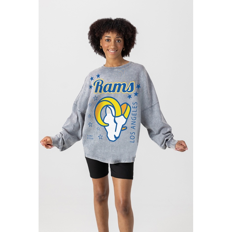 LOS ANGELES RAMS Starbound Oversized Long-Sleeve Tee