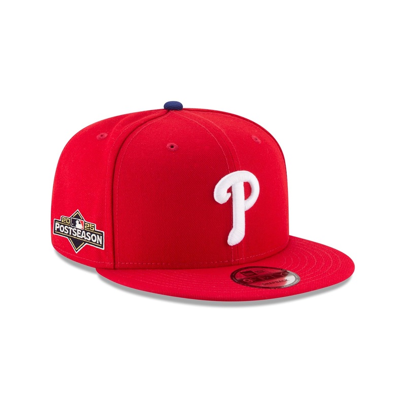 Philadelphia Phillies 2025 Post Season Side Patch 9FIFTY Snapback Hat