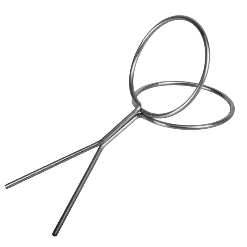 Practical Ball Pick up Tool Park Golf Ball Clip Convenient Metal Ball Clamp Retrievers Collector Golf Practice Accessory